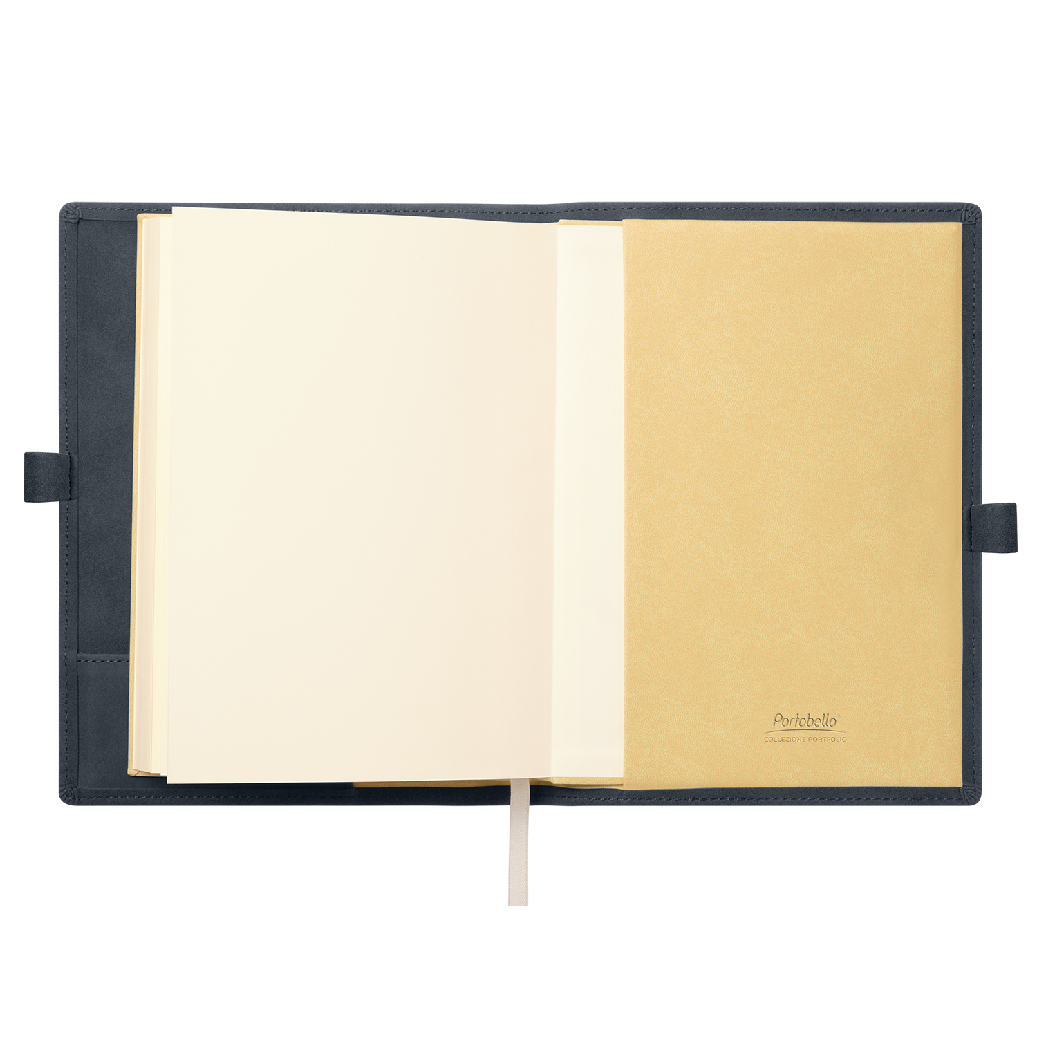 Ежедневник-портфолио Клип (Clip NEO) недатированный в подарочной коробке, синий (в комплекте ручка Sonata BP серебро)