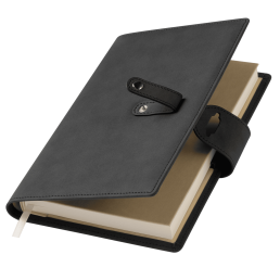 Ежедневник-портфолио Пассаж (Passage NEO) недатированный в подарочной коробке, черный