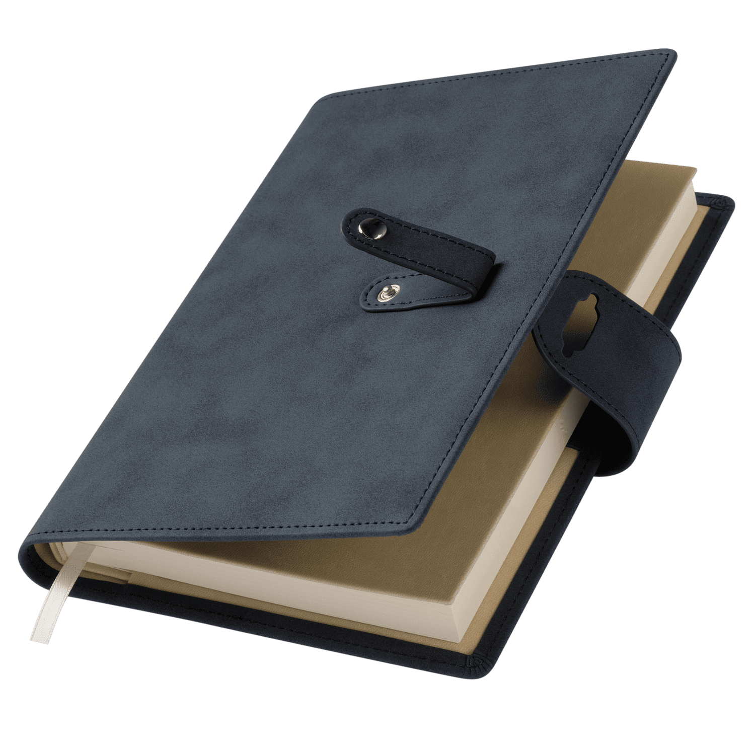 Ежедневник-портфолио Пассаж (Passage NEO) недатированный в подарочной коробке, синий