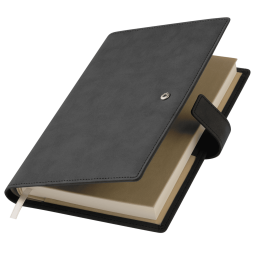 Ежедневник-портфолио Роял (Royal NEO) недатированный в подарочной коробке, черный