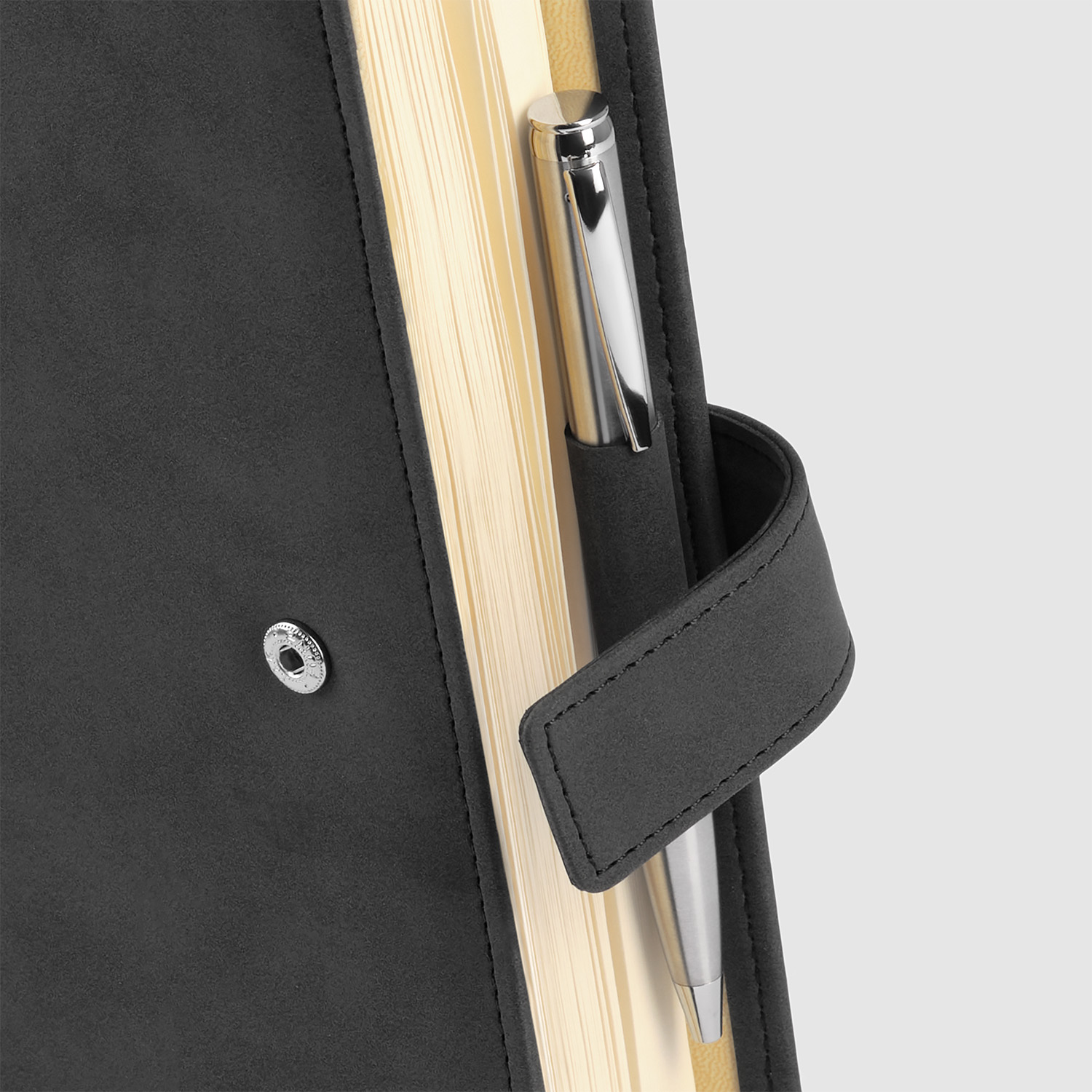 Ежедневник-портфолио Роял (Royal NEO) недатированный в подарочной коробке, черный