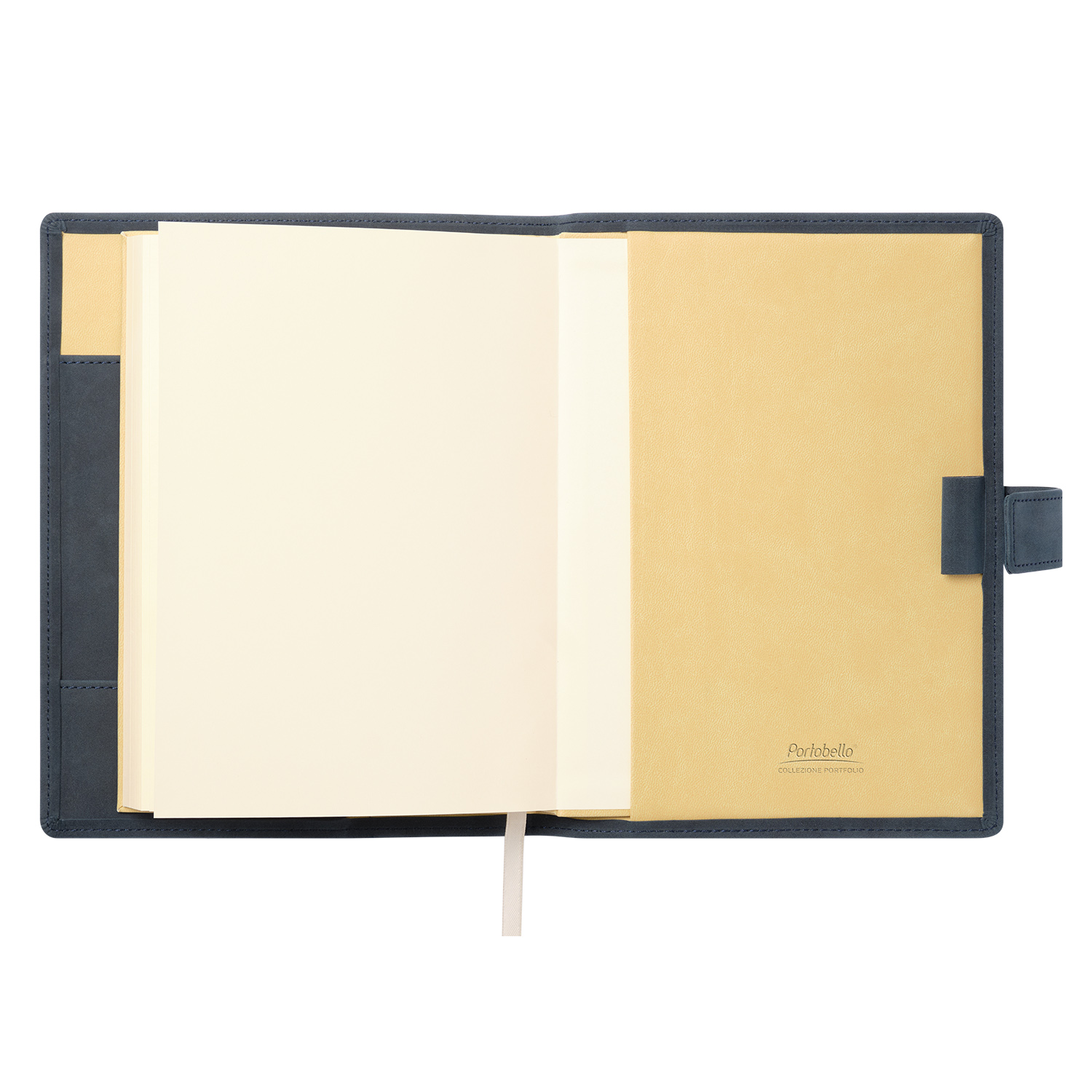 Ежедневник-портфолио Роял (Royal NEO) недатированный в подарочной коробке, синий