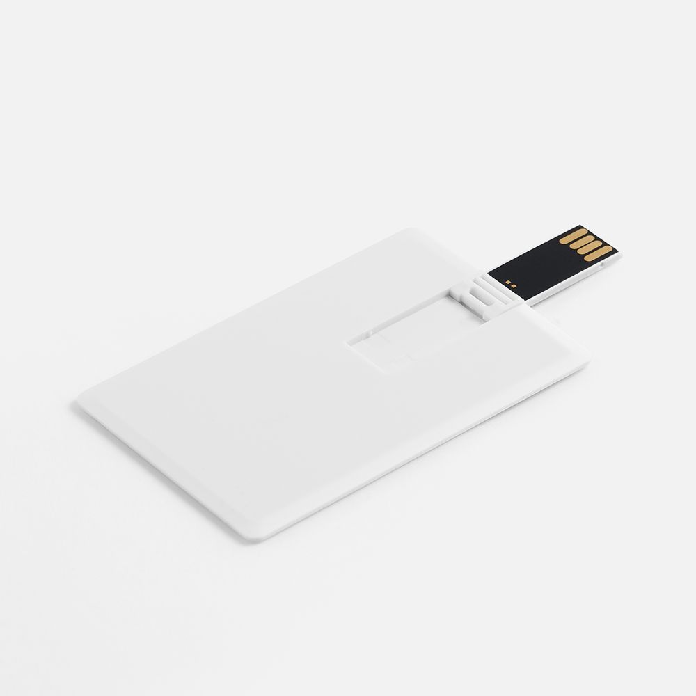 Флешка Card, 16 Гб, белая