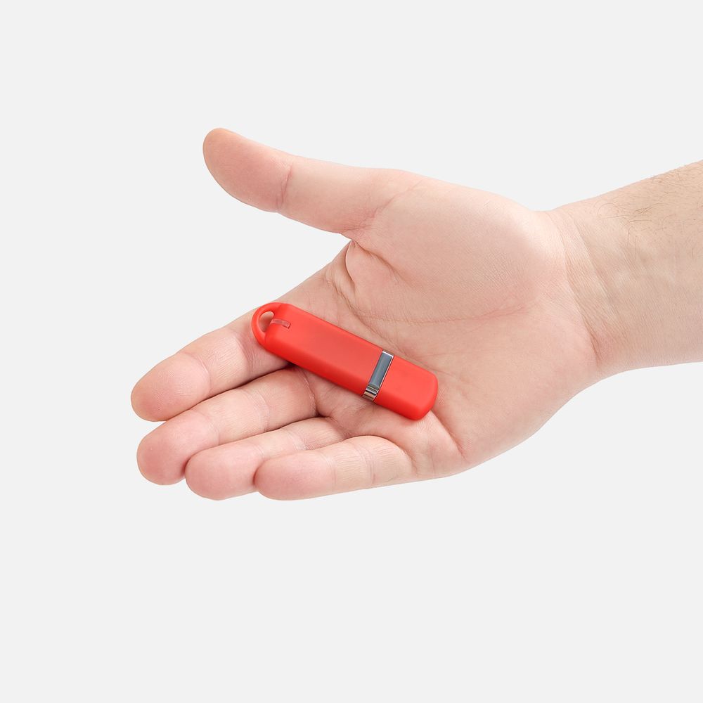 Флешка Memo, 16 Гб, красная