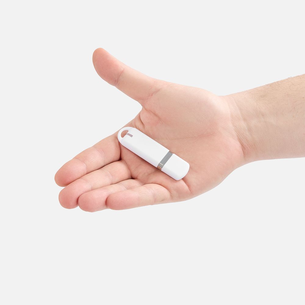 Флешка Memo, 8 Гб, белая