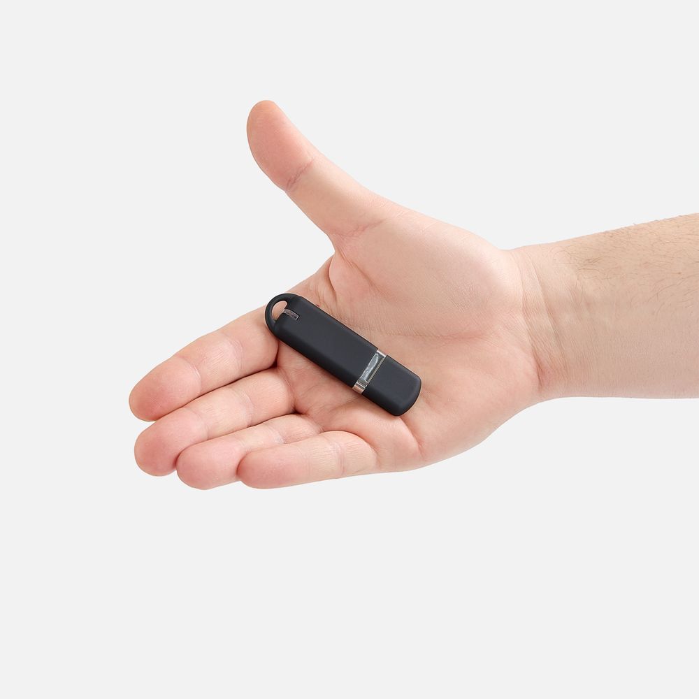 Флешка Memo, 8 Гб, черная