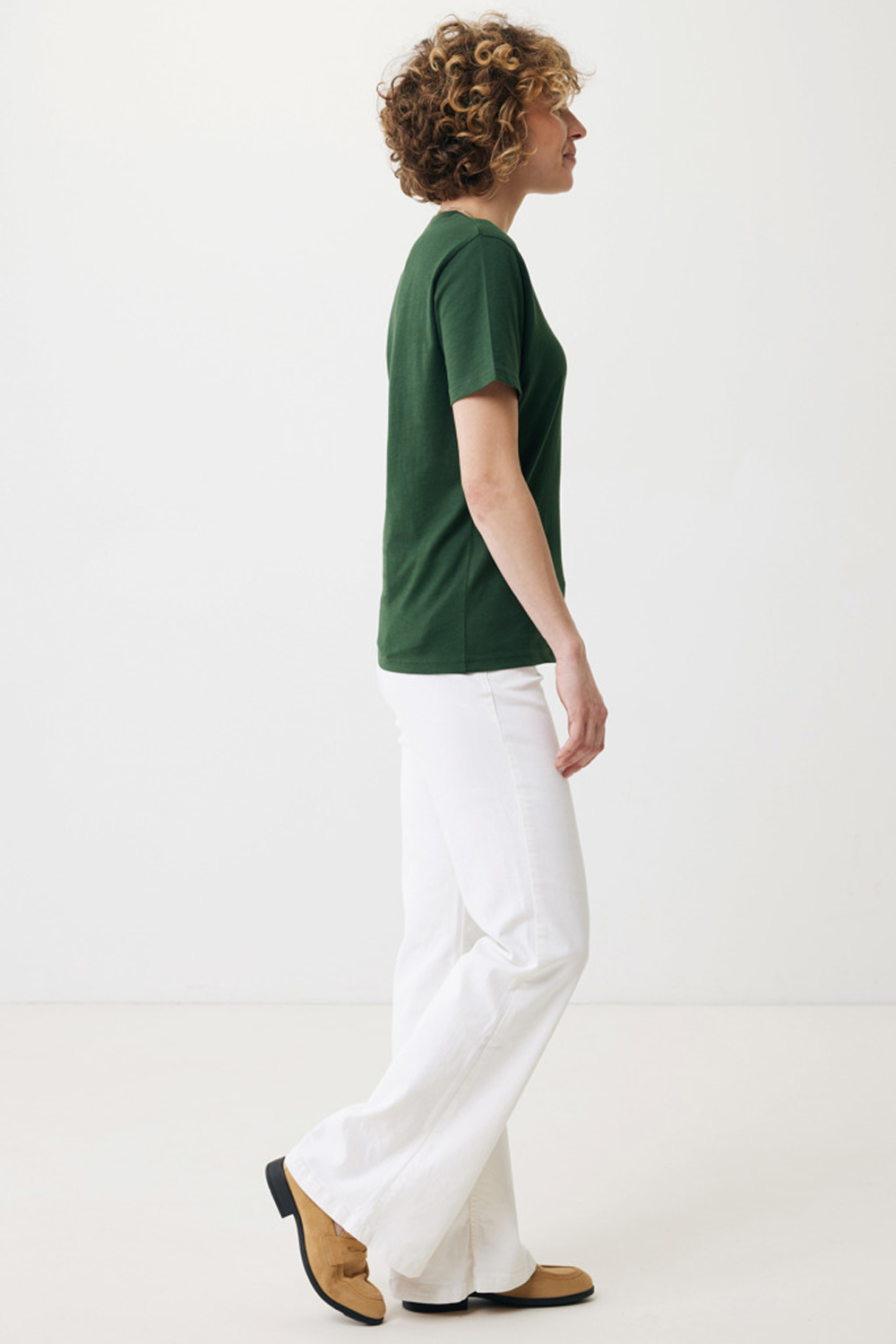 Футболка Iqoniq Brett из переработанного хлопка AWARE™, унисекс, 180 г/м²