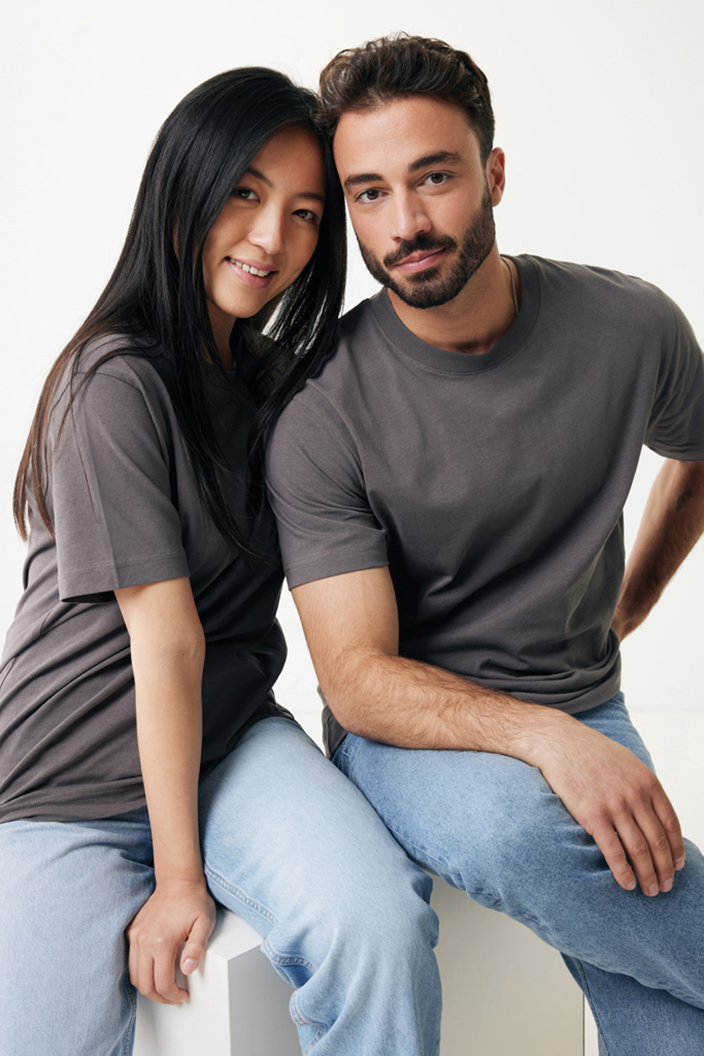 Футболка Iqoniq Kakadu из переработанного хлопка, свободный крой, унисекс, 180 г/м²