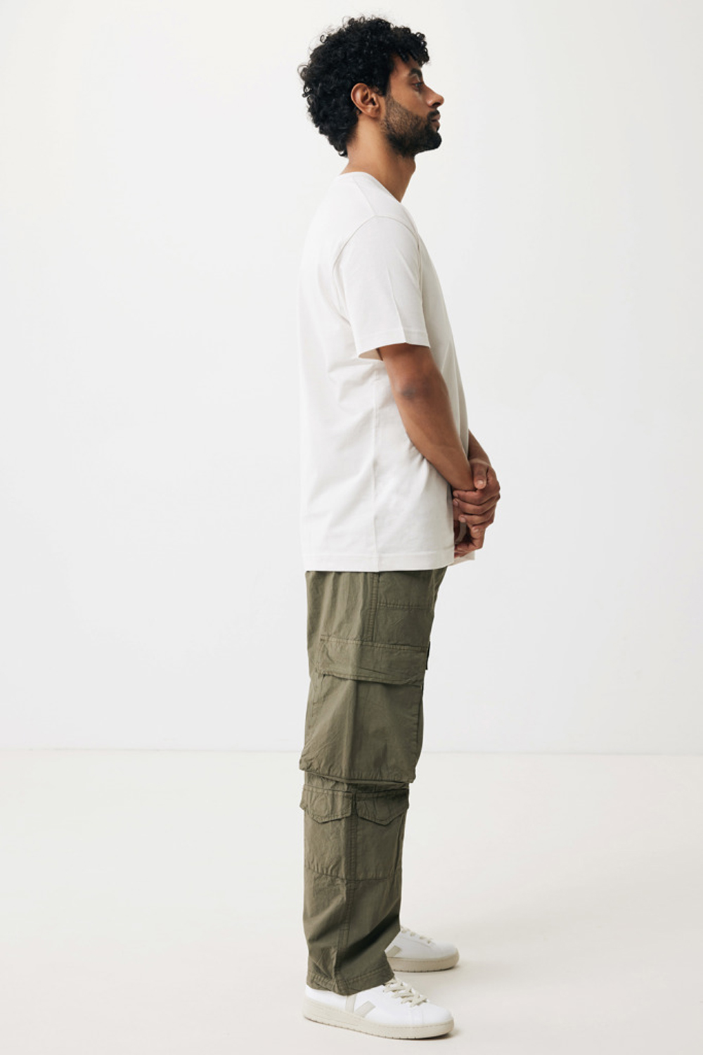 Футболка Iqoniq Kakadu из переработанного хлопка, свободный крой, унисекс, 180 г/м²