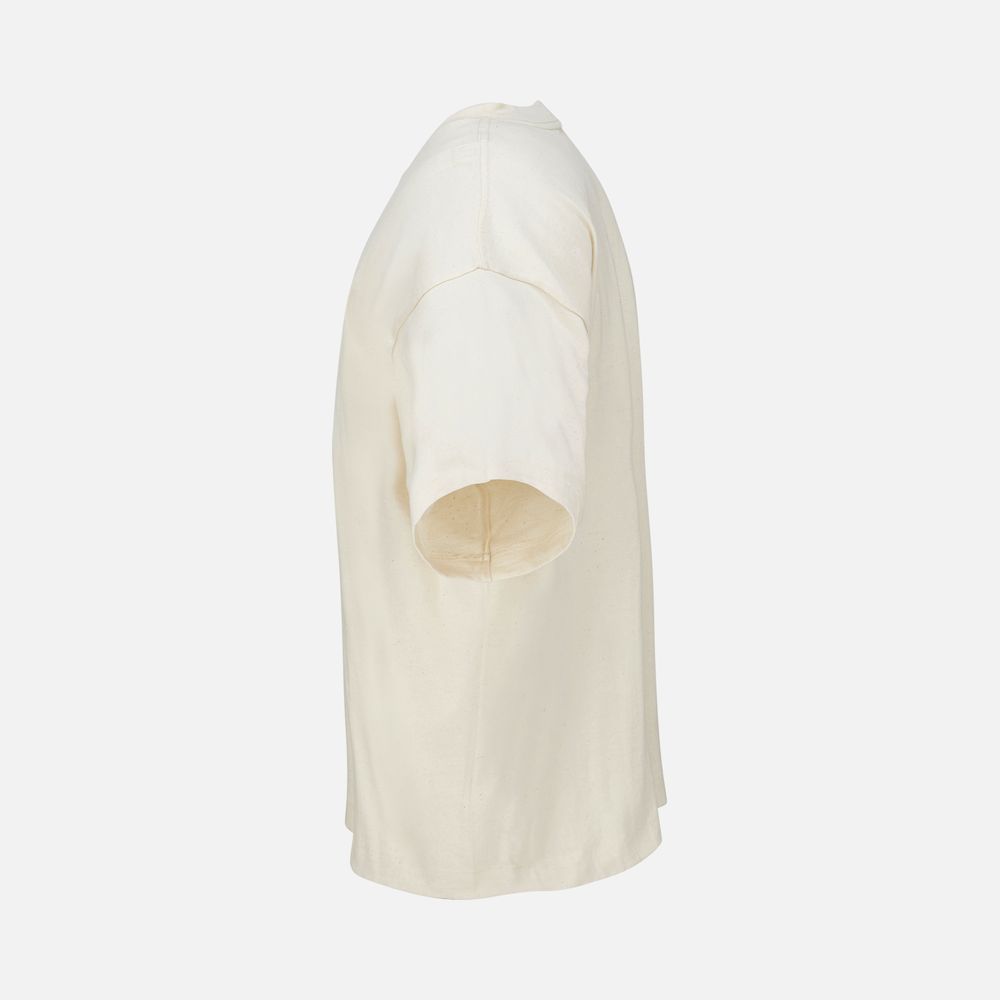 Футболка оверсайз унисекс Legacy, светло-бежевая (неокрашенная)