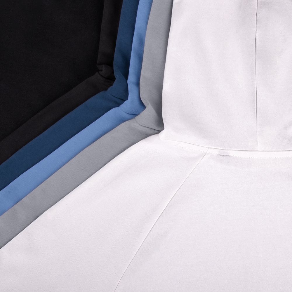 Футболка оверсайз унисекс с капюшоном Neofit, синяя