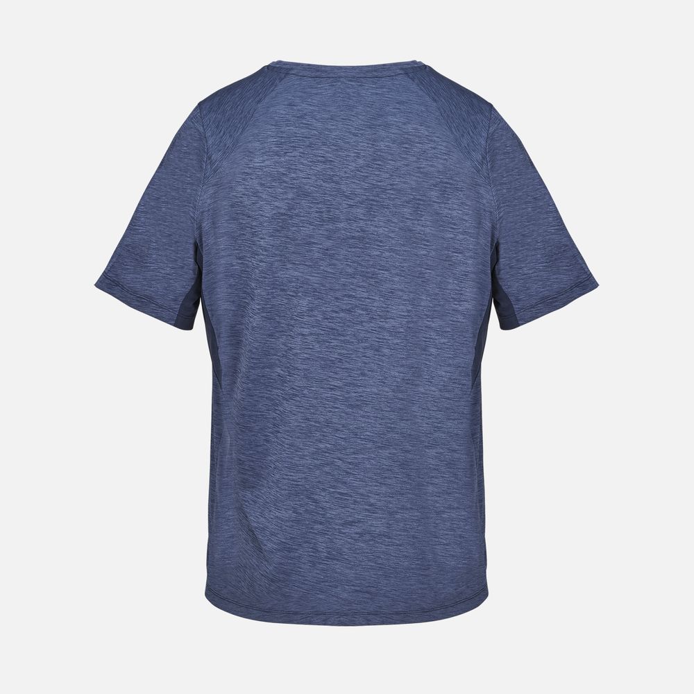 Футболка спортивная унисекс Storm, темно-синий меланж