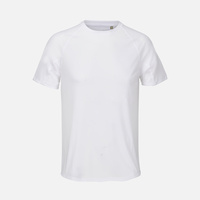 Футболка спортивная унисекс Vortex, белая, размер L