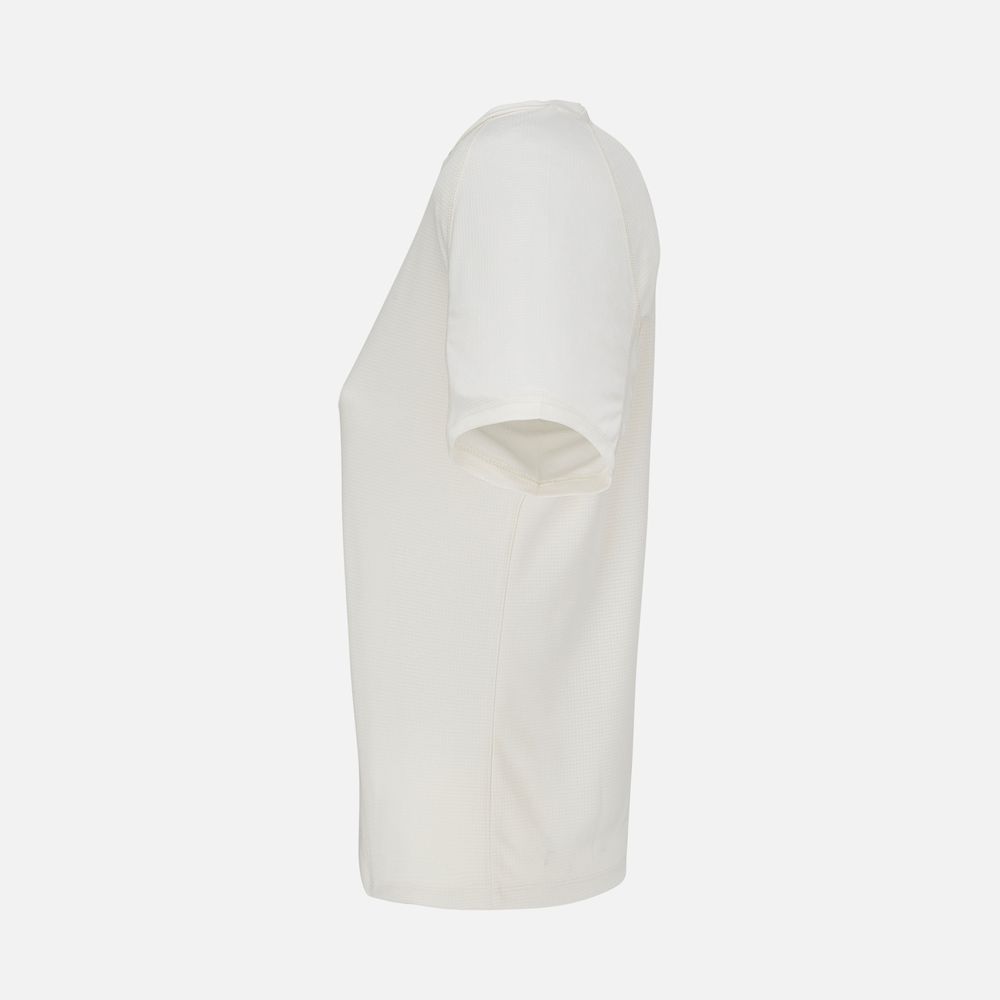 Футболка спортивная женская Vortex Women, молочно-белая