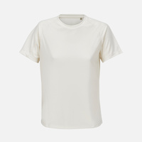 Футболка спортивная женская Vortex Women, молочно-белая, размер L