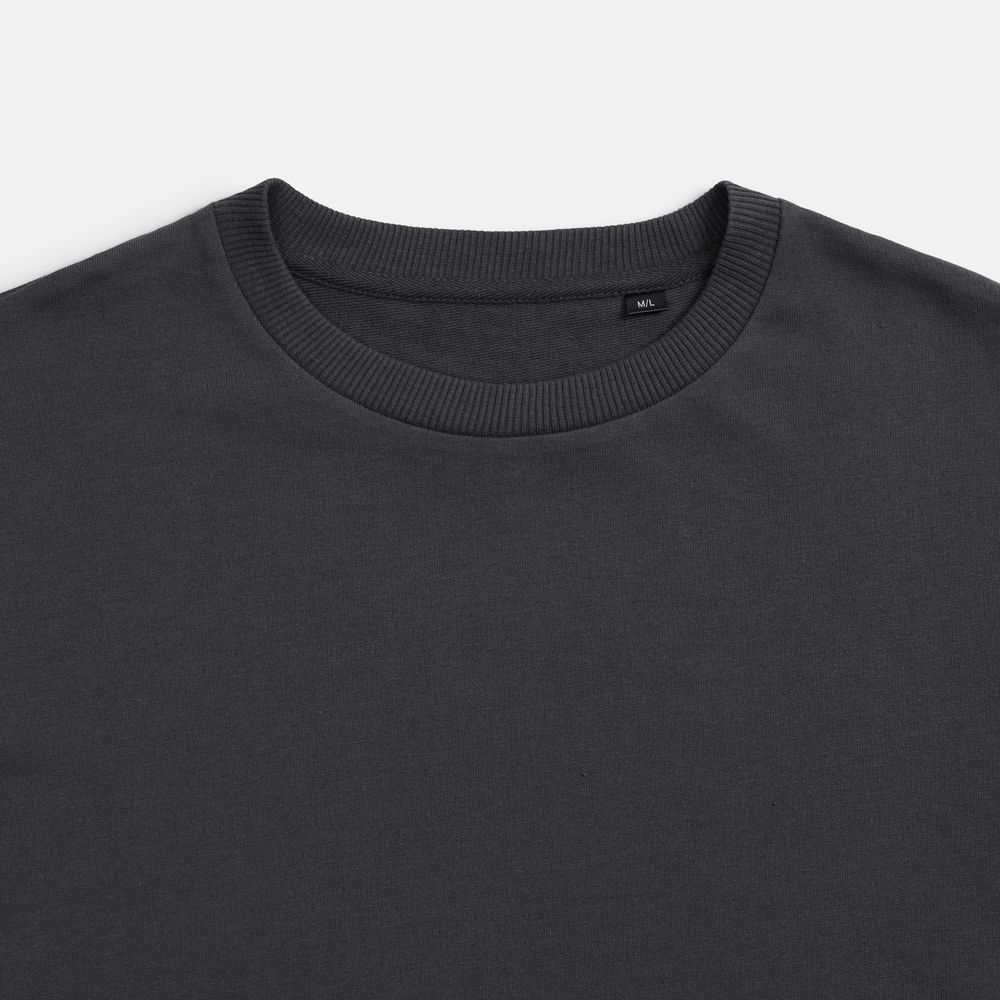 Футболка унисекс Durington, темно-серая (графит)