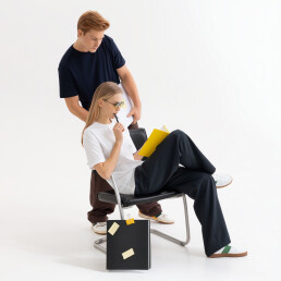 Футболка унисекс Крис (Kris), 150 гр., белая (теплого оттенка), размер L