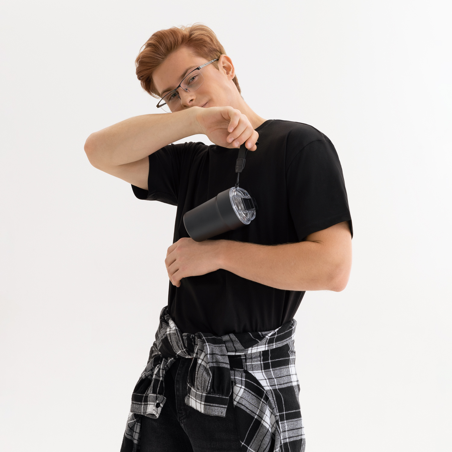 Футболка унисекс Крис (Kris), 150 гр., черная, размер XXXL