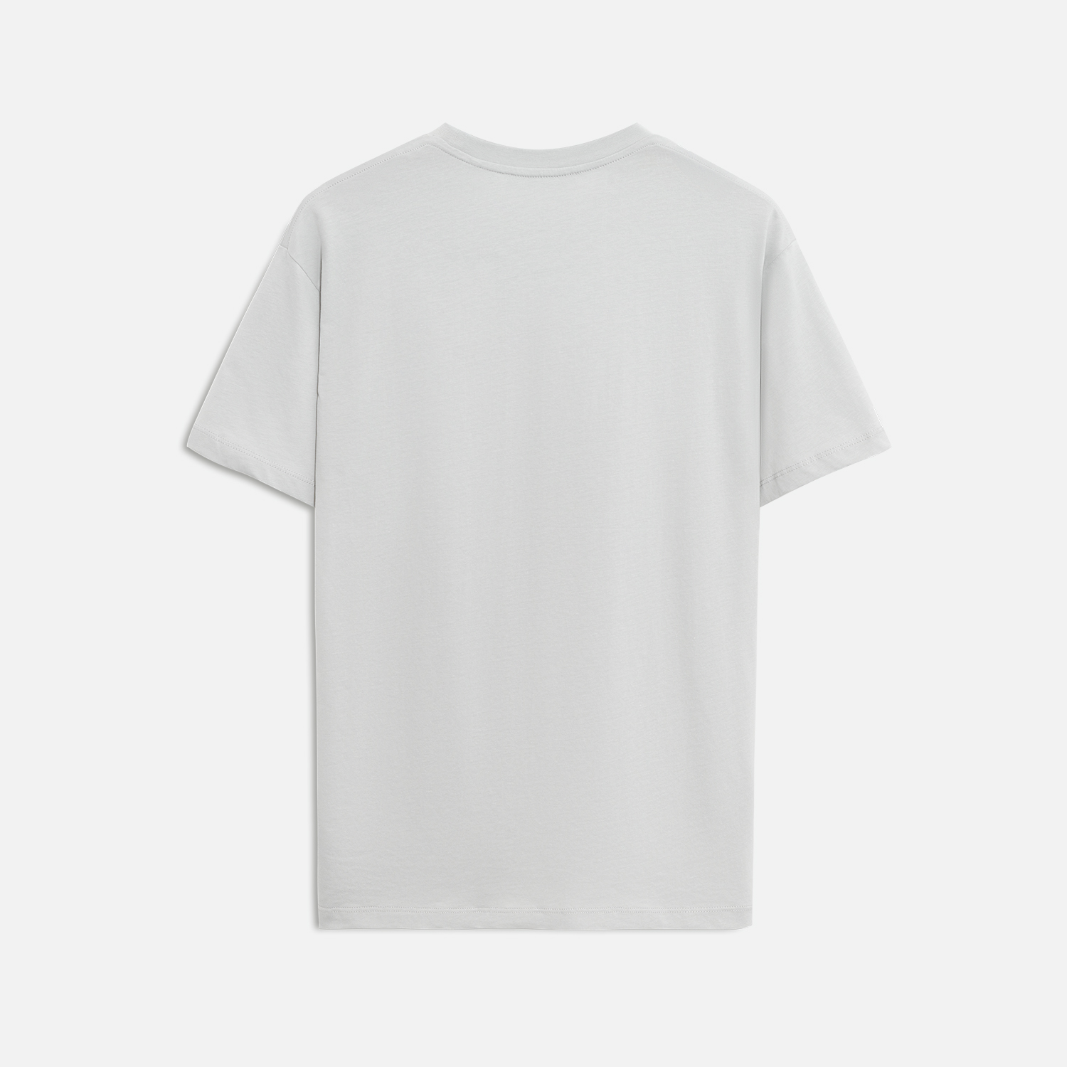 Футболка унисекс Крис (Kris), 150 гр., светло-серая, размер L