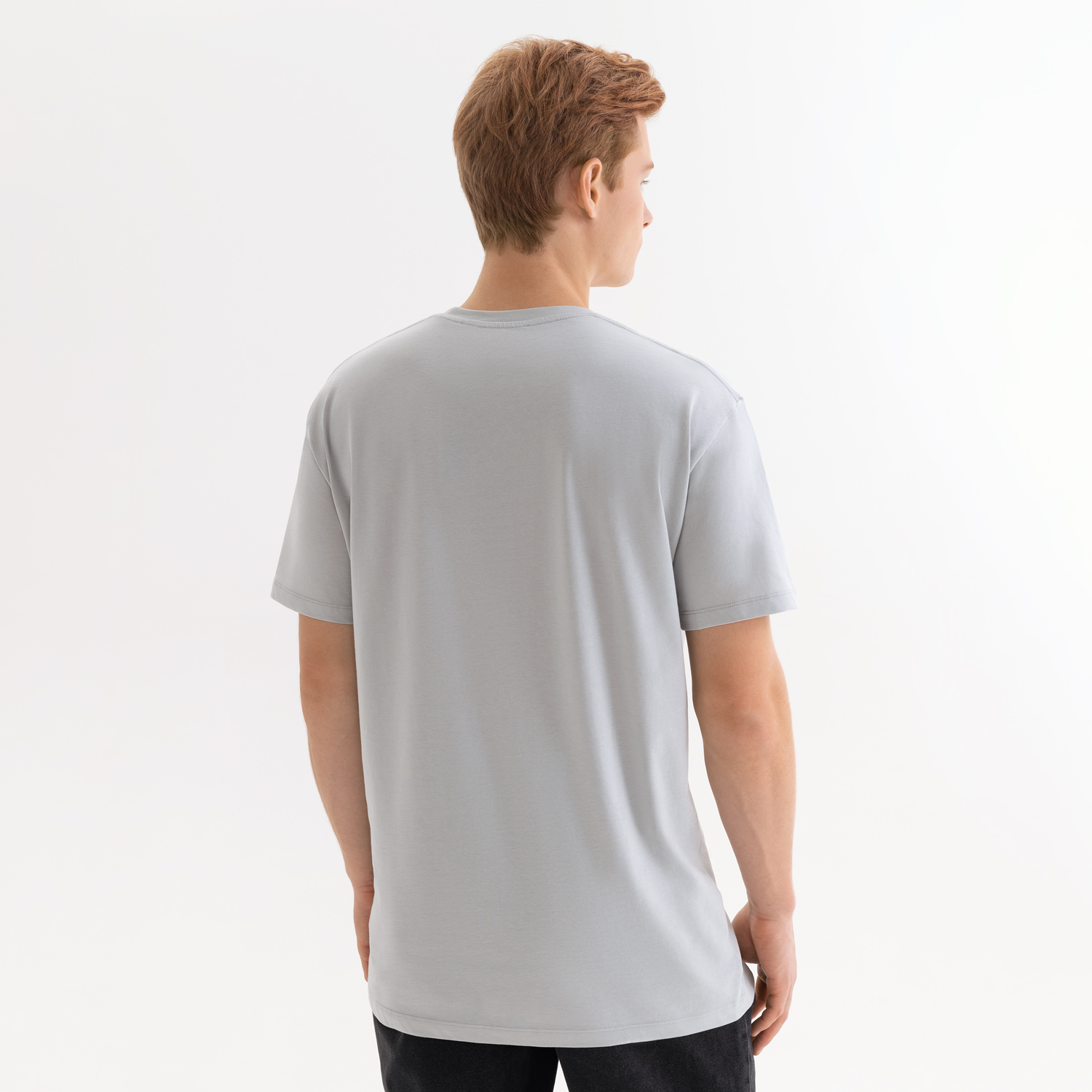 Футболка унисекс Крис (Kris), 150 гр., светло-серая, размер XXL