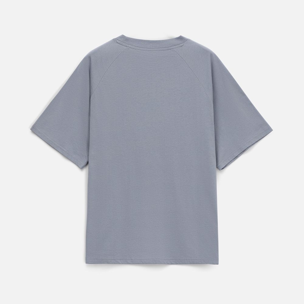 Футболка унисекс оверсайз T2, серая