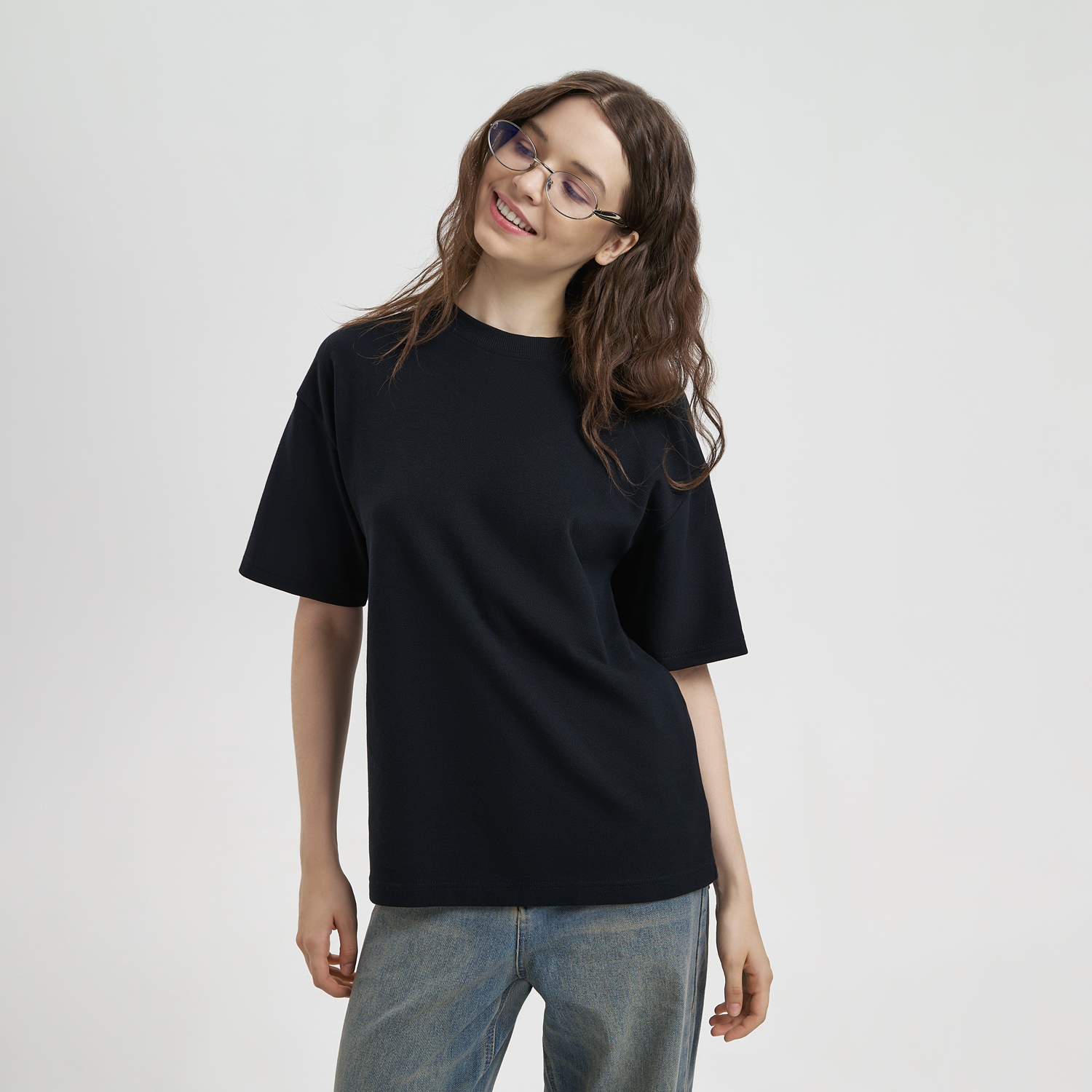 Футболка унисекс премиум Аура (Aura), 100% хлопок 200гр. черный, размер XL/2XL