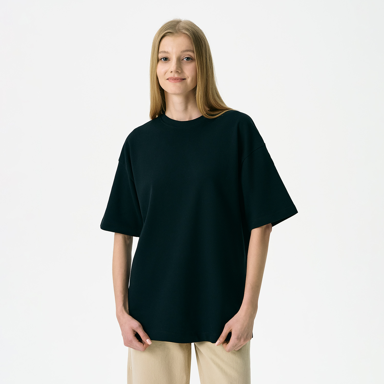 Футболка унисекс премиум Аура (Aura), 100% хлопок 200гр. черный, размер XL/2XL