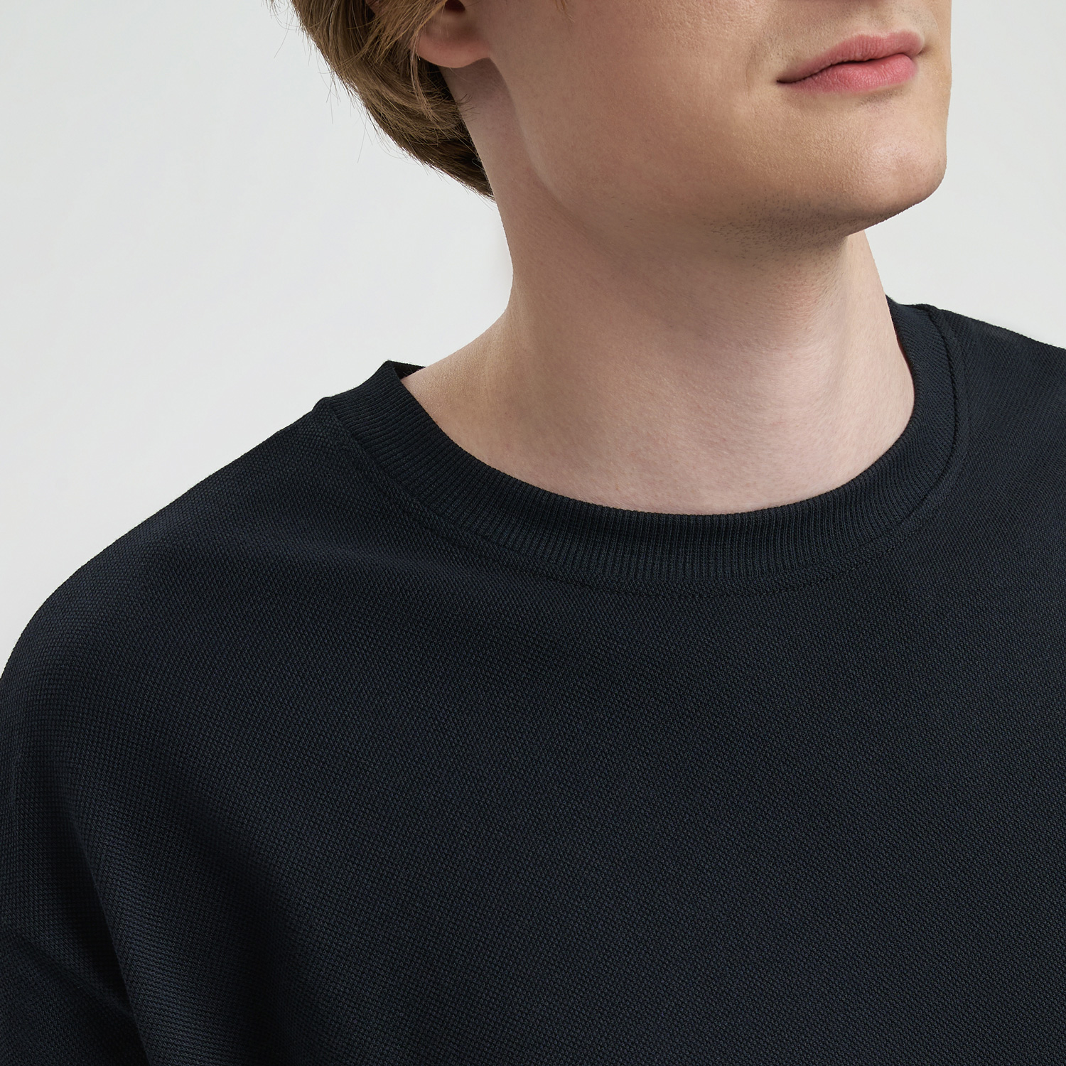 Футболка унисекс премиум Аура (Aura), 100% хлопок 200гр. черный, размер XS/S