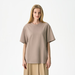 Футболка унисекс Раст Нео (Rust Neo), 240 гр., бежевый (мокко), размер M/L