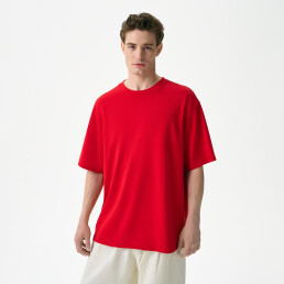 Футболка унисекс Раст Нео (Rust Neo), 240 гр., красный, размер M/L