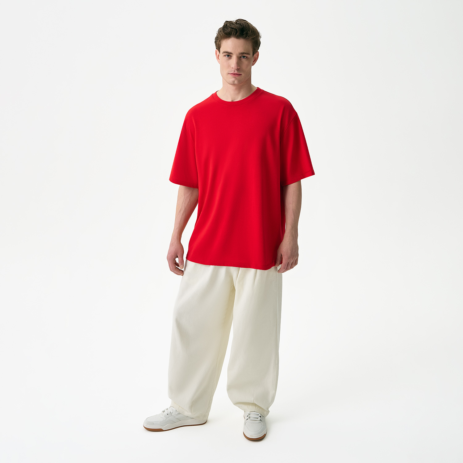 Футболка унисекс Раст Нео (Rust Neo), 240 гр., красный, размер M/L