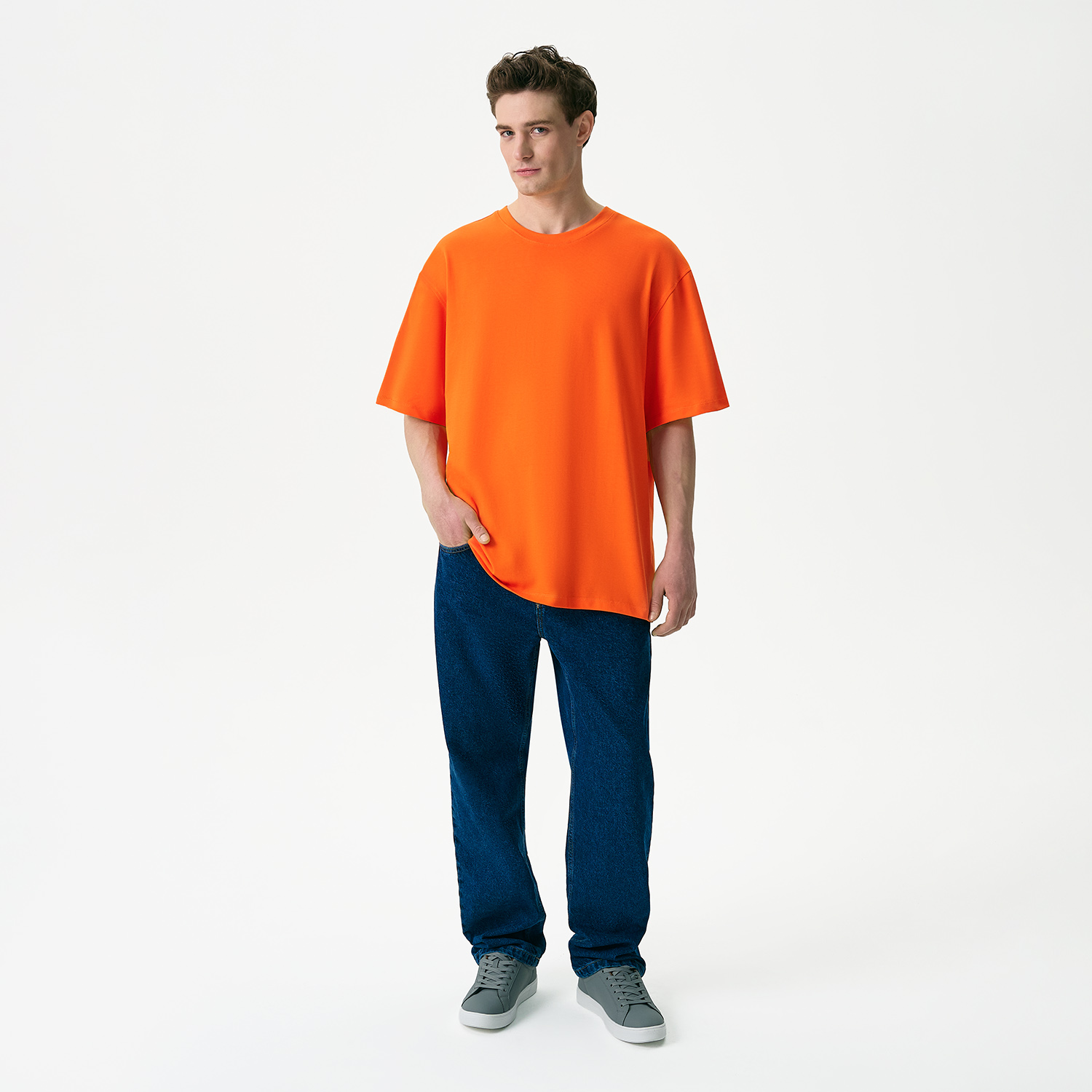 Футболка унисекс Раст Нео (Rust Neo), 240 гр., оранжевый, размер M/L