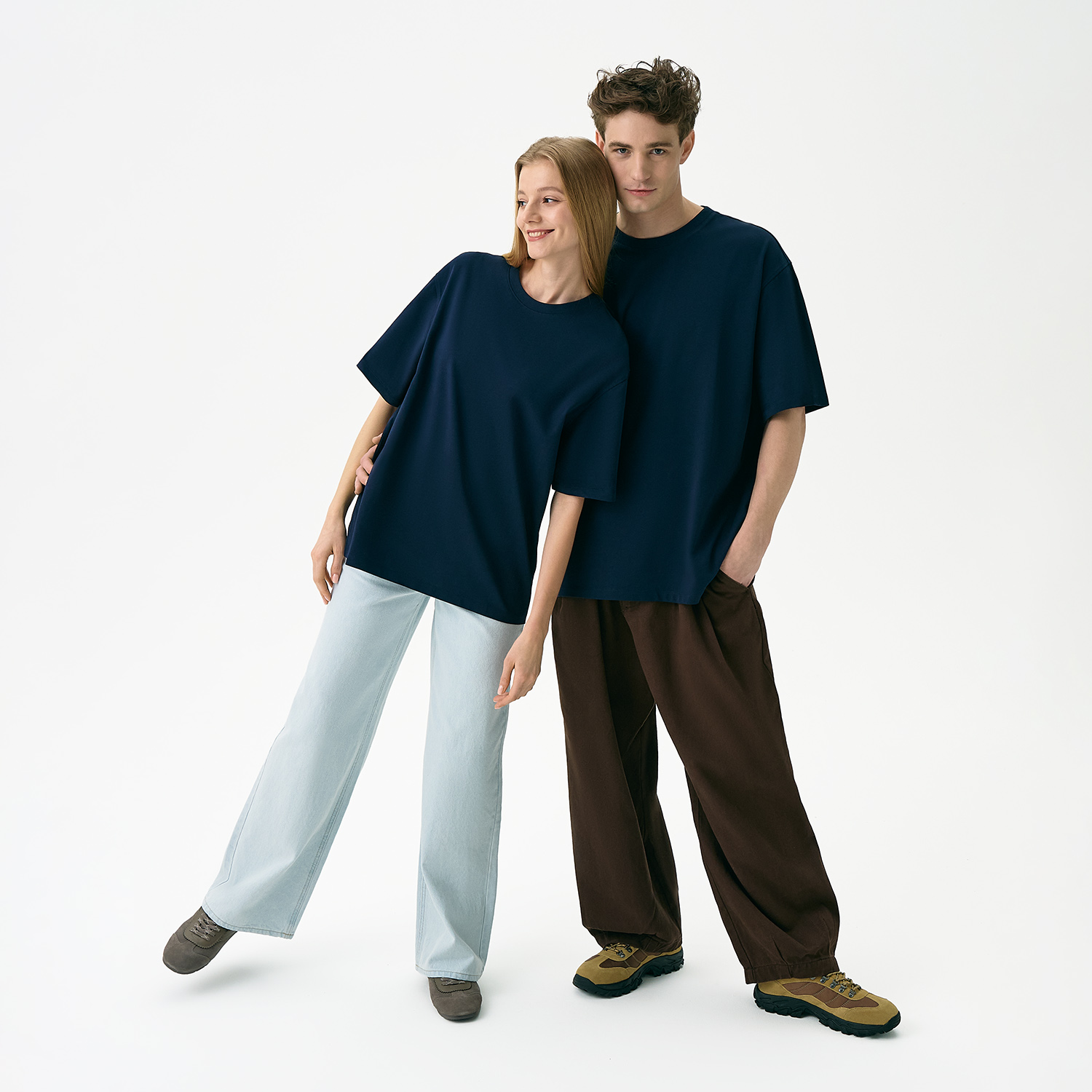 Футболка унисекс Раст Нео (Rust Neo), 240 гр., темно-синий, размер M/L