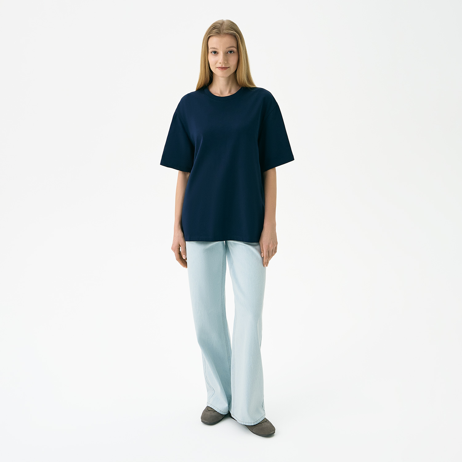 Футболка унисекс Раст Нео (Rust Neo), 240 гр., темно-синий, размер M/L