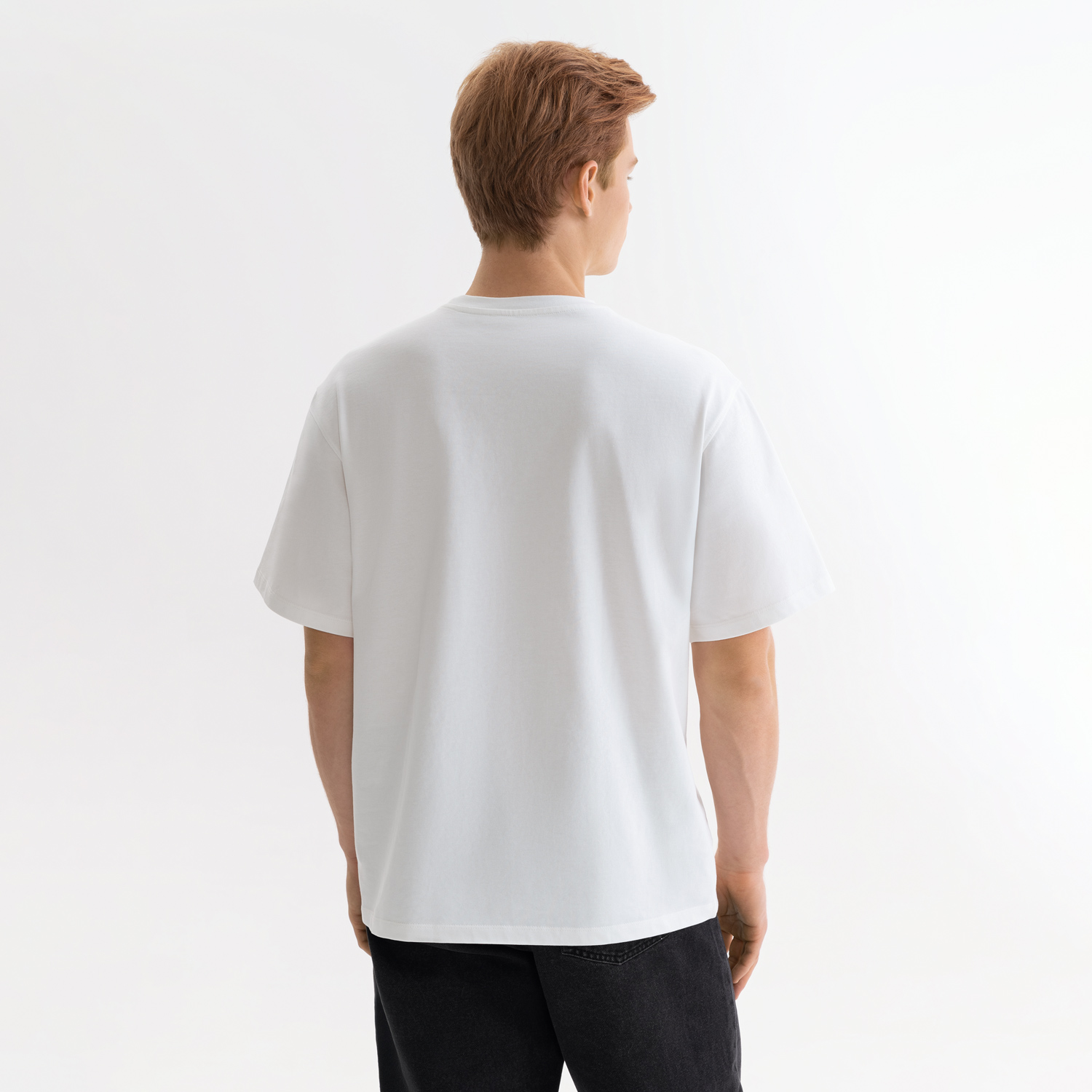 Футболка унисекс Раст (Rust), 240 гр., белая (теплый тон), размер M