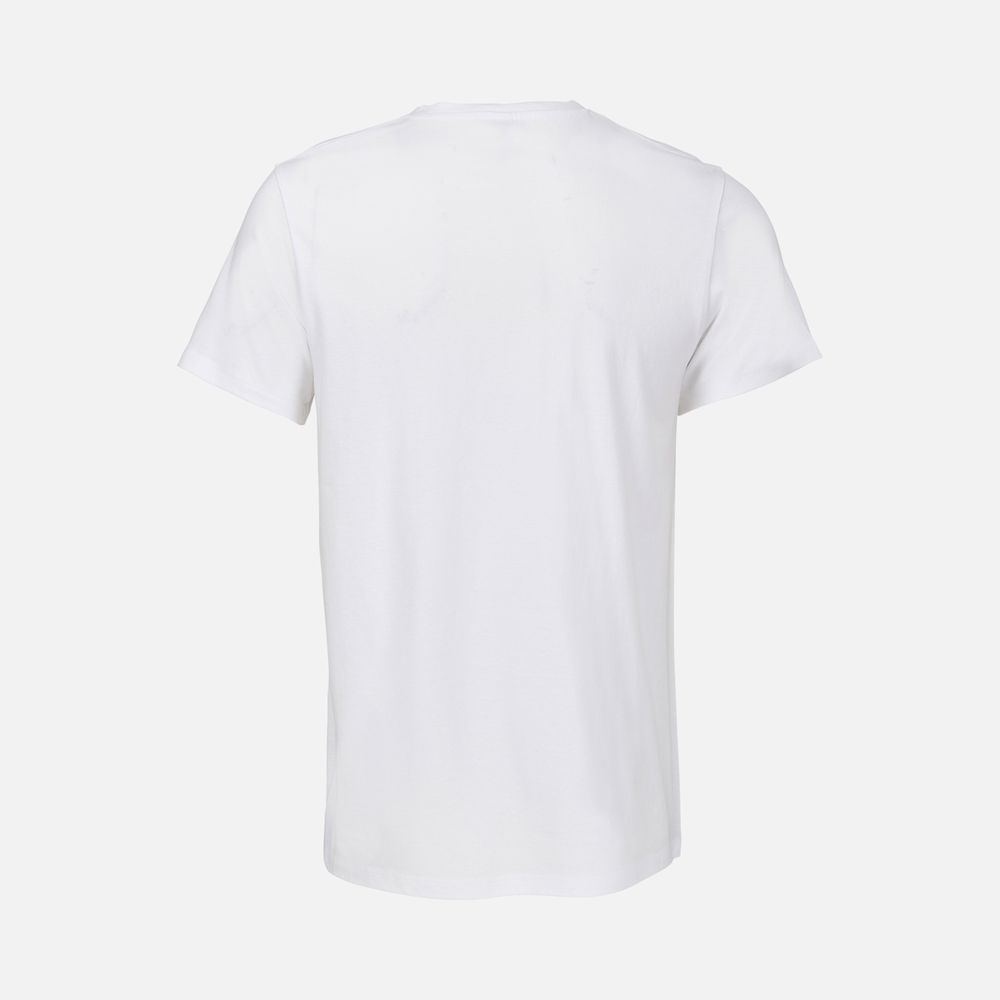 Футболка унисекс Regent с V-образным вырезом, белая