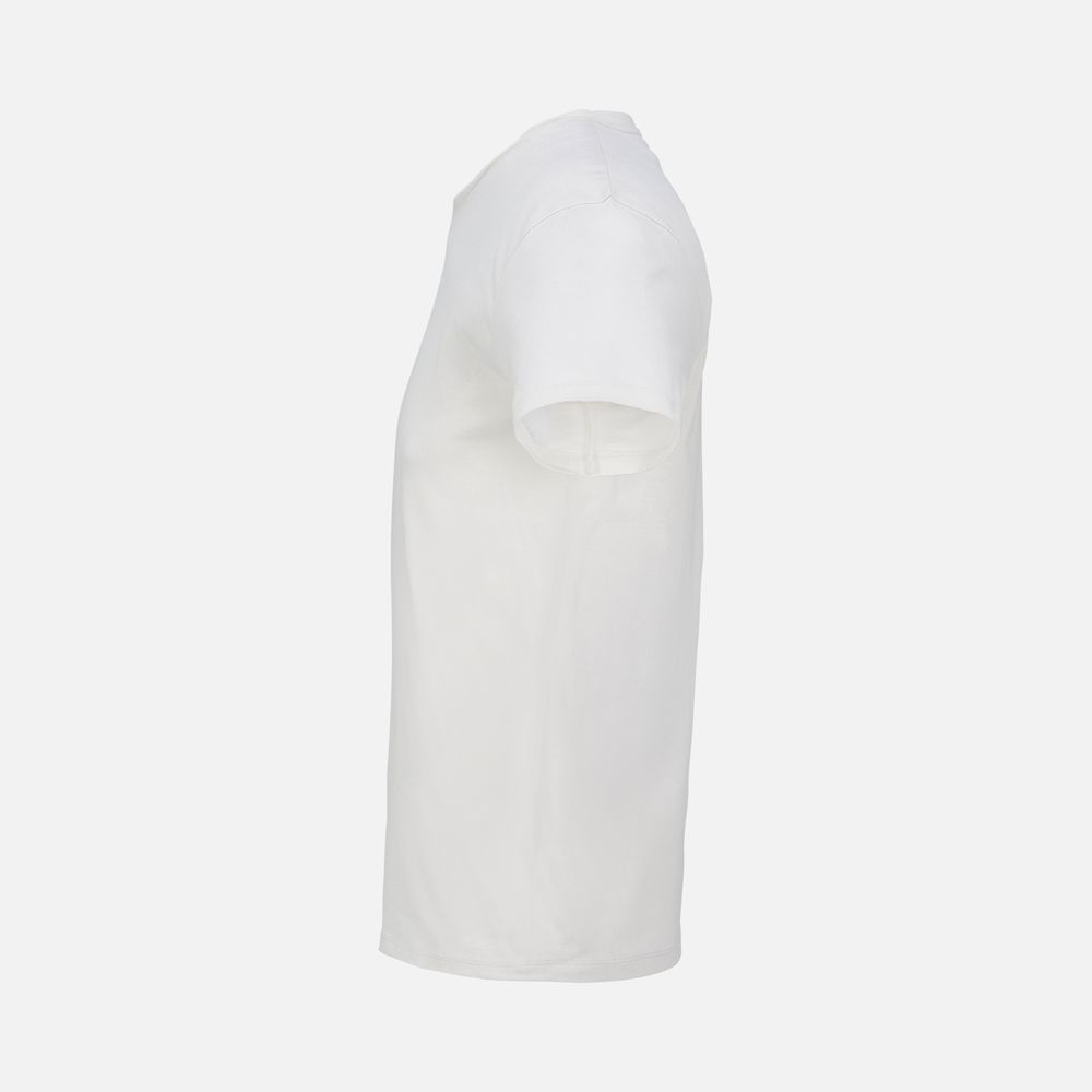 Футболка унисекс Regent с V-образным вырезом, молочно-белая