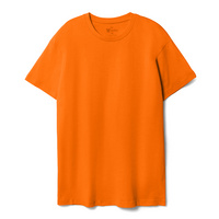 Футболка унисекс T-bolka 140, оранжевая, размер 4XL