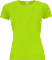 Футболка женская Sporty Women 140 зеленый неон, размер L