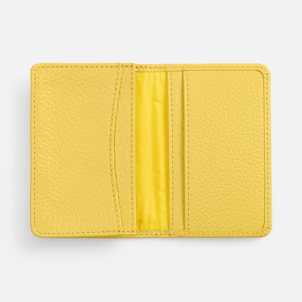 Футляр для визиток Unison, желтый
