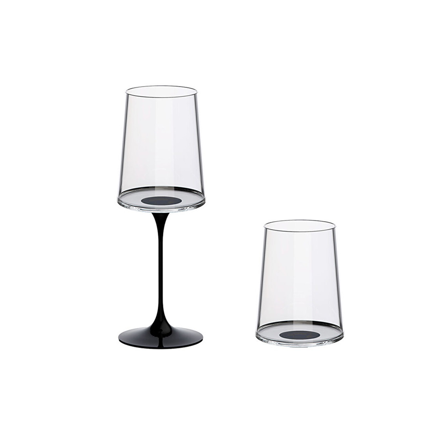 Хрустальный бокал для белого вина на магните Trebonn SplitGlass, 2 шт, 280 мл