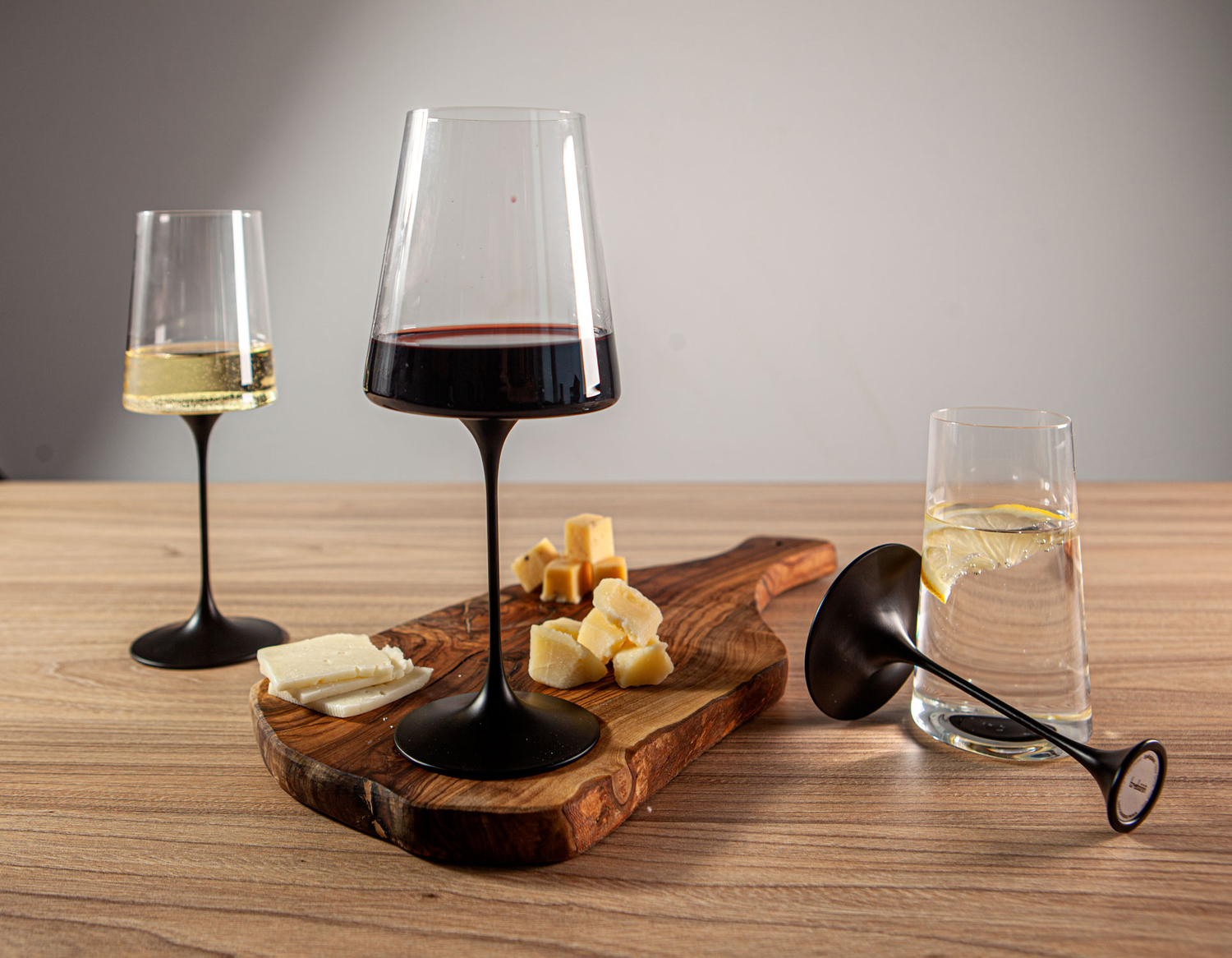 Хрустальный бокал для белого вина на магните Trebonn SplitGlass, 2 шт, 280 мл