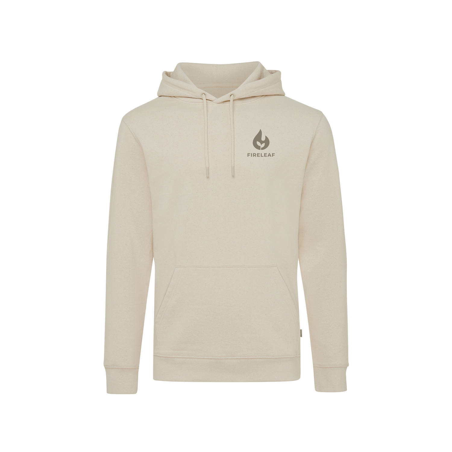 Худи Iqoniq Torres из переработанного неокрашенного хлопка, унисекс, 340 г/м²