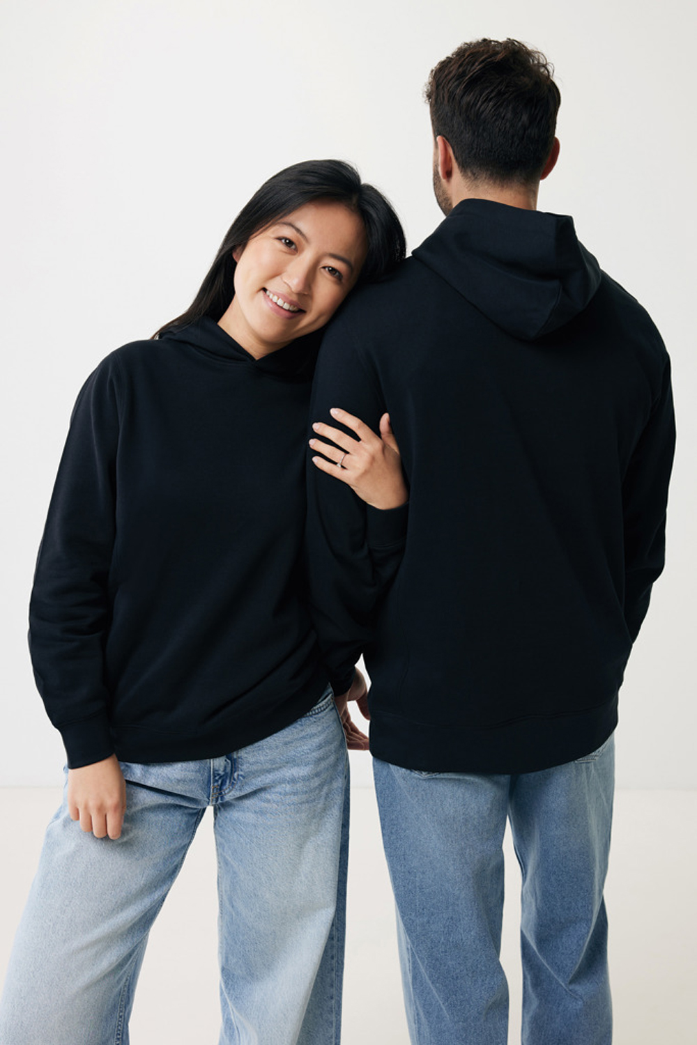 Худи Iqoniq Yengo из переработанного хлопка, унисекс, 280 г/м²