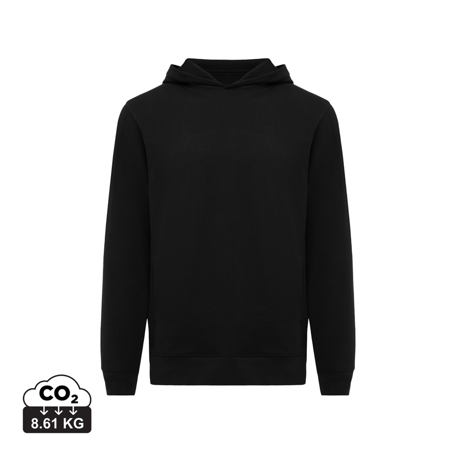Худи Iqoniq Yengo из переработанного хлопка, унисекс, 280 г/м²