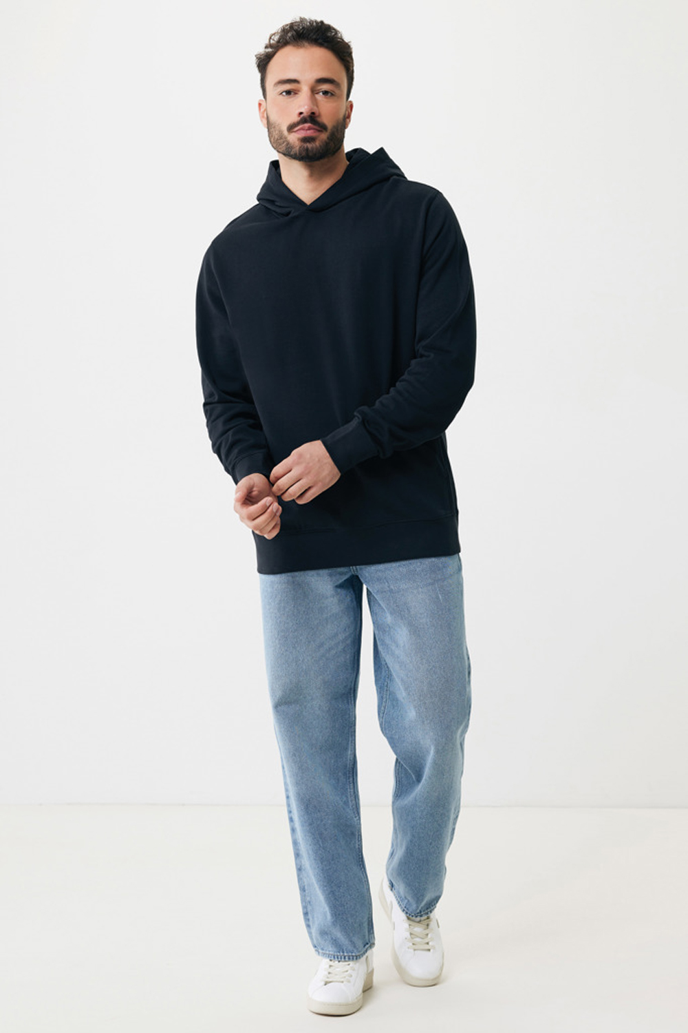 Худи Iqoniq Yengo из переработанного хлопка, унисекс, 280 г/м²