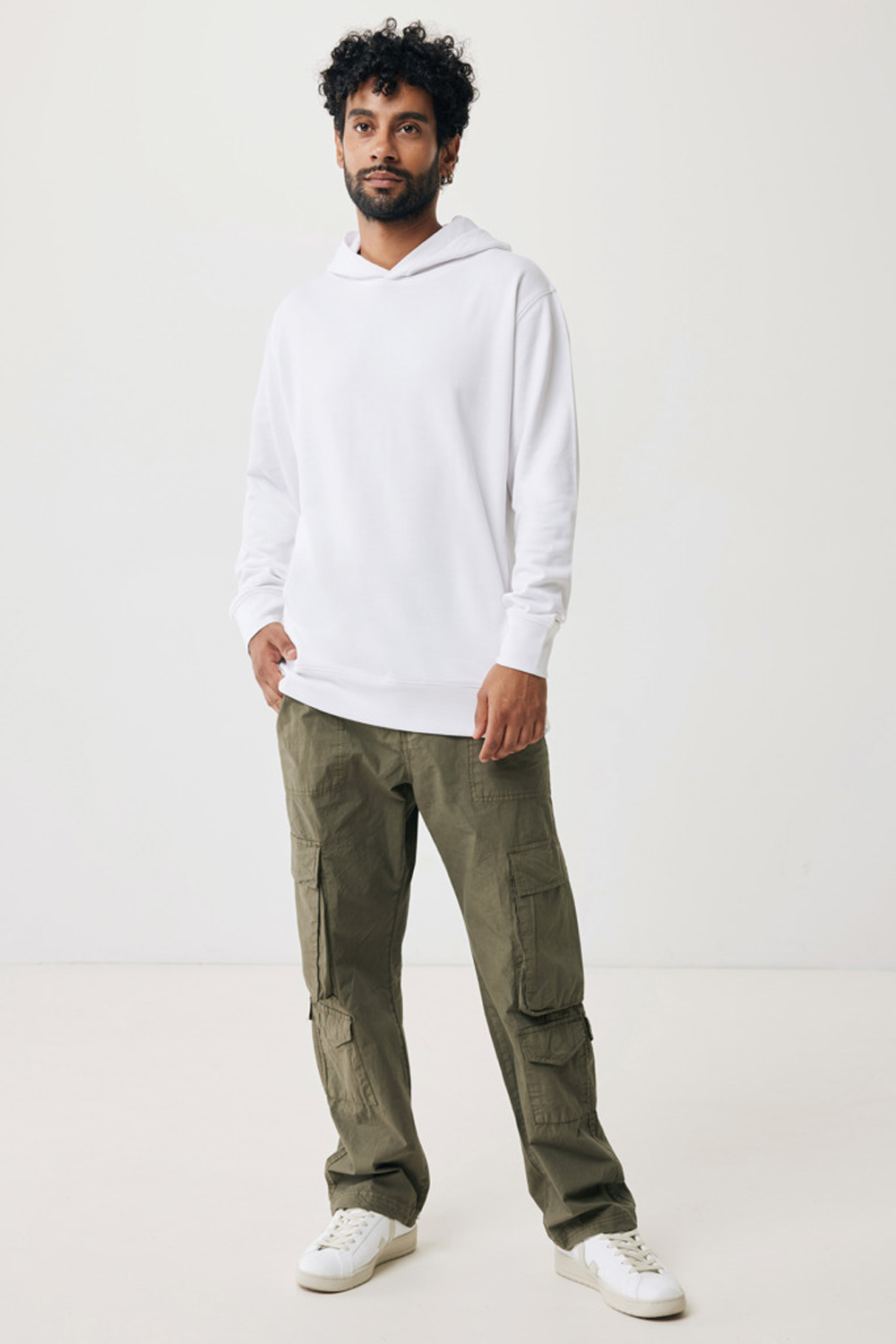 Худи Iqoniq Yengo из переработанного хлопка, унисекс, 280 г/м²