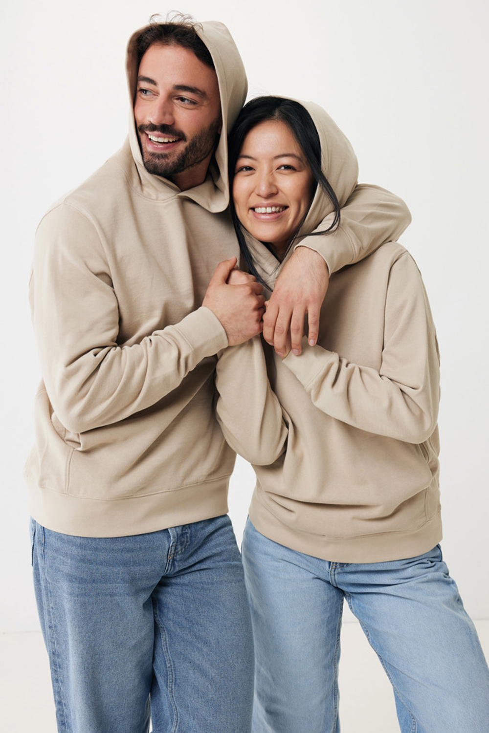 Худи Iqoniq Yengo из переработанного хлопка, унисекс, 280 г/м²