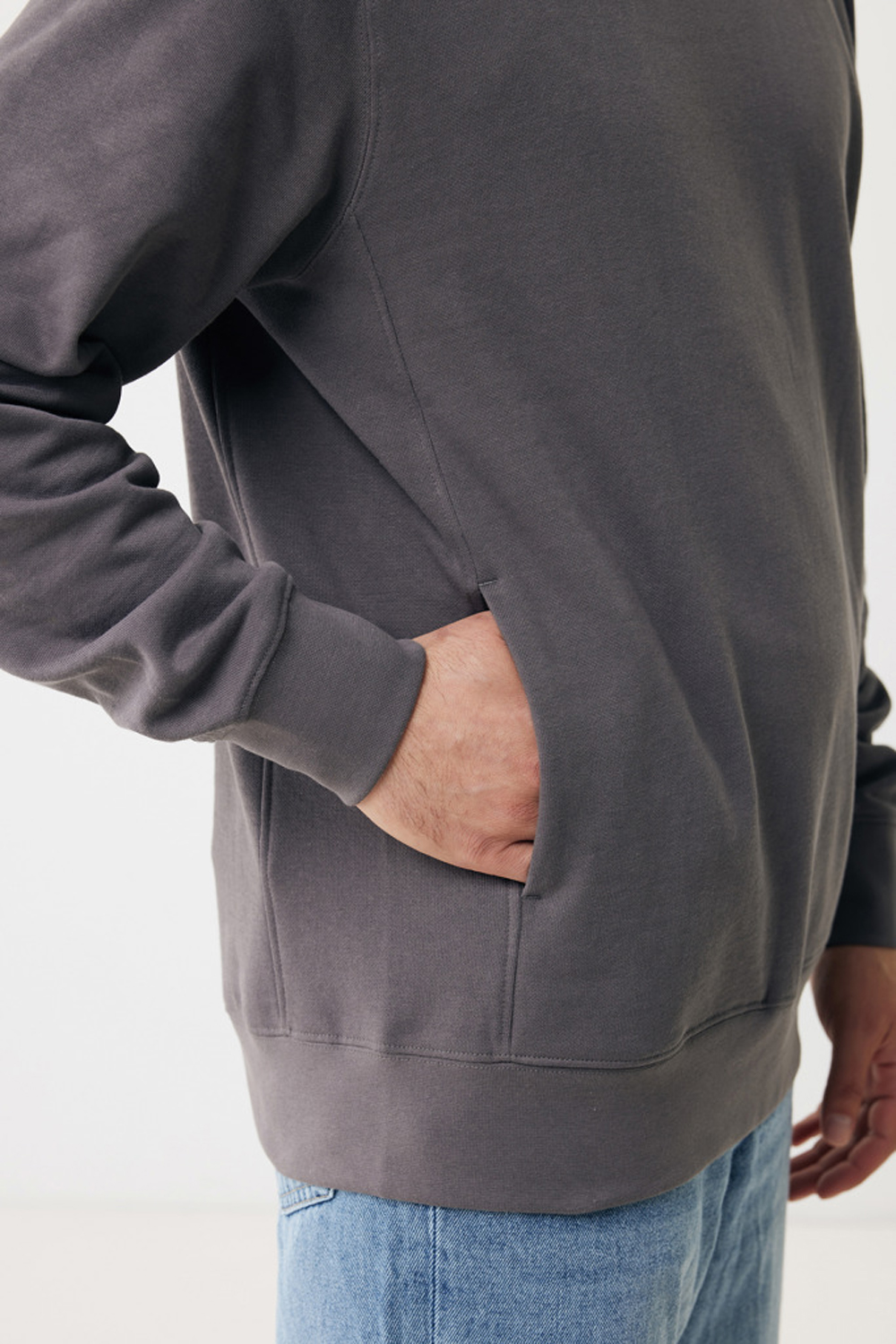 Худи Iqoniq Yengo из переработанного хлопка, унисекс, 280 г/м²