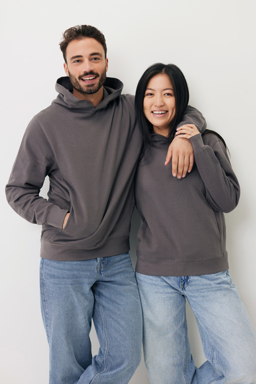 Худи Iqoniq Yengo из переработанного хлопка, унисекс, 280 г/м²